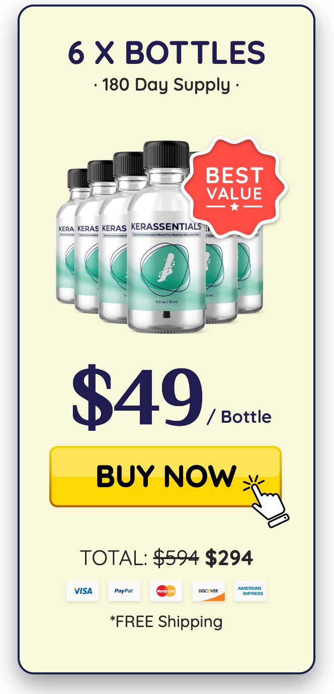 Kerassentials - 6 Bottles